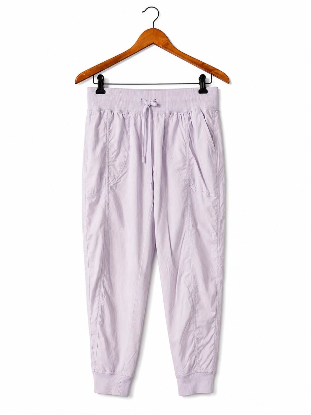CALIA Lavender Lightweight Woven Jogger Pants Drawstring Athletic M